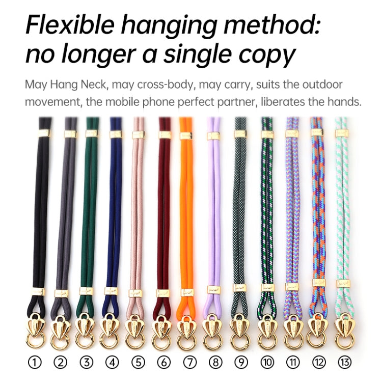 SULADA Multifunctional Universal Mobile Phone Love Lanyard(Orange Blue) - Others Accessories by SULADA | Online Shopping UK | buy2fix