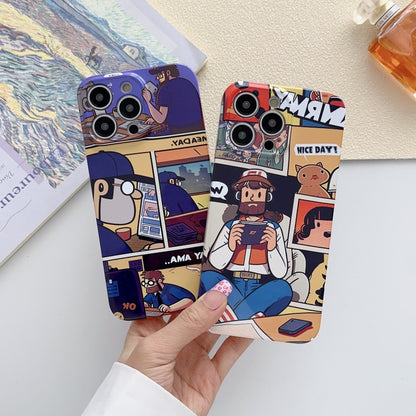 For iPhone 11 Pro Max Painted Pattern Precise Hole PC Phone Case(Bottle Monster) - iPhone 11 Pro Max Cases by buy2fix | Online Shopping UK | buy2fix