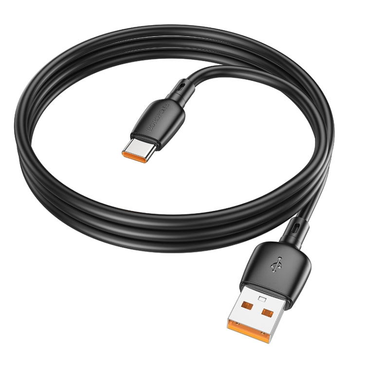 Borofone BX93 100W USB to USB-C/Type-C Data Cable, Length: 1m(Black) - USB-C & Type-C Cable by Borofone | Online Shopping UK | buy2fix