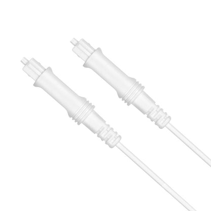 20m EMK OD2.2mm Digital Audio Optical Fiber Cable Plastic Speaker Balance Cable(White) - Audio Optical Cables by EMK | Online Shopping UK | buy2fix