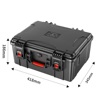 For DJI Air 3 / RC2 / N2 STARTRC Waterproof PP Drone Kit Suitcase Storage Box(Black) - Carry Cases & Bags by STARTRC | Online Shopping UK | buy2fix