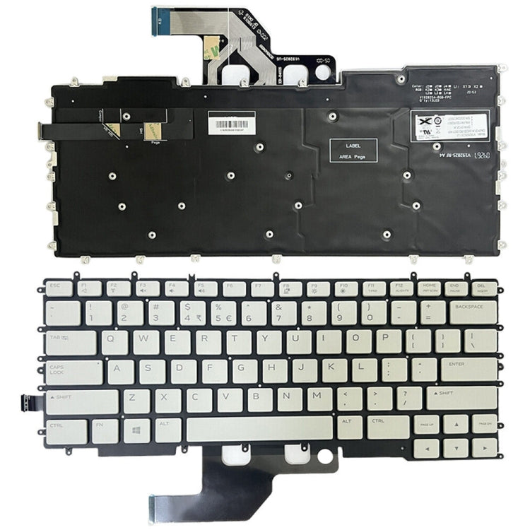 For Dell Alienware M15 / R3 / R4 US Version RGB Backlight Laptop Keyboard(YGFJK PK132VR2B01) - Dell Spare Parts by buy2fix | Online Shopping UK | buy2fix