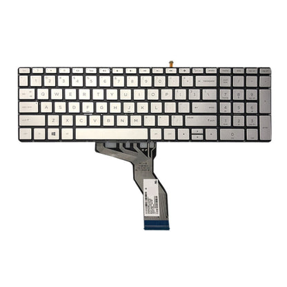 For HP 15-BS / 15-CC US Version Laptop Backlight Keyboard(Silver) - HP Spare Parts by buy2fix | Online Shopping UK | buy2fix