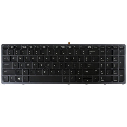 For HP Probook 470 G3 US Version Laptop Backlight Keyboard - HP Spare Parts by buy2fix | Online Shopping UK | buy2fix