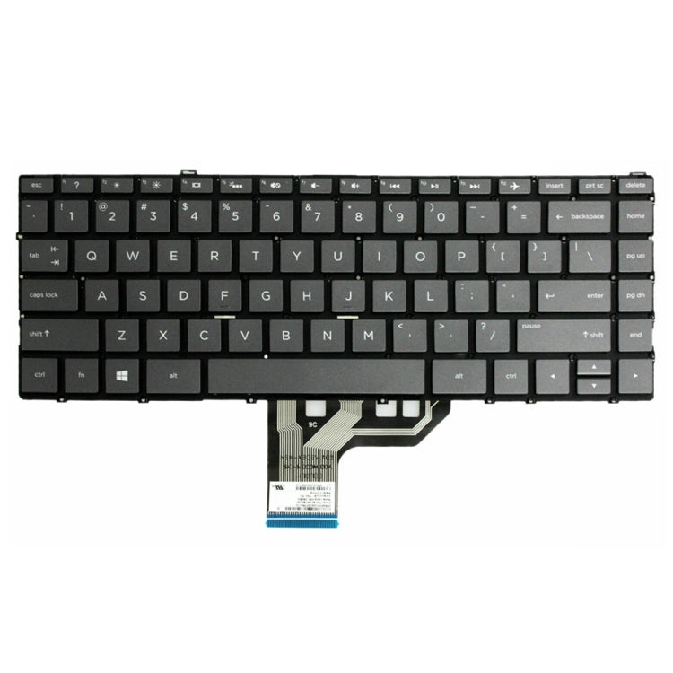 For HP 13-W Brown US Version Laptop Keyboard - HP Spare Parts by buy2fix | Online Shopping UK | buy2fix