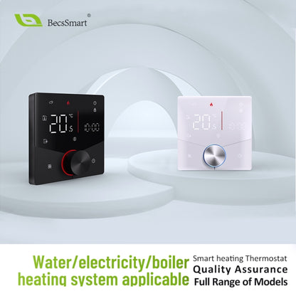 BHT-009GCLW Boiler Heating WiFi Smart Home LED Thermostat(Black) - Thermostat & Thermometer by buy2fix | Online Shopping UK | buy2fix