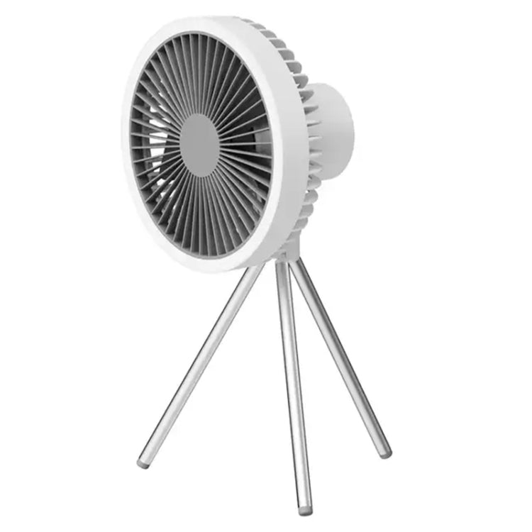 DQ212 10000mAh Outdoor Portable Camping Fan Tent Hanging Vertical Light(White) - Electric Fans by buy2fix | Online Shopping UK | buy2fix