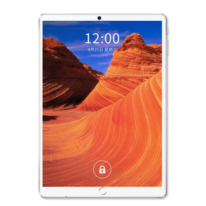BDF P10 3G Phone Call Tablet PC 10.1 inch, 2GB+32GB, Android 9.0 MTK6735 Quad Core, Support Dual SIM, EU Plug(Silver) - BDF by BDF | Online Shopping UK | buy2fix
