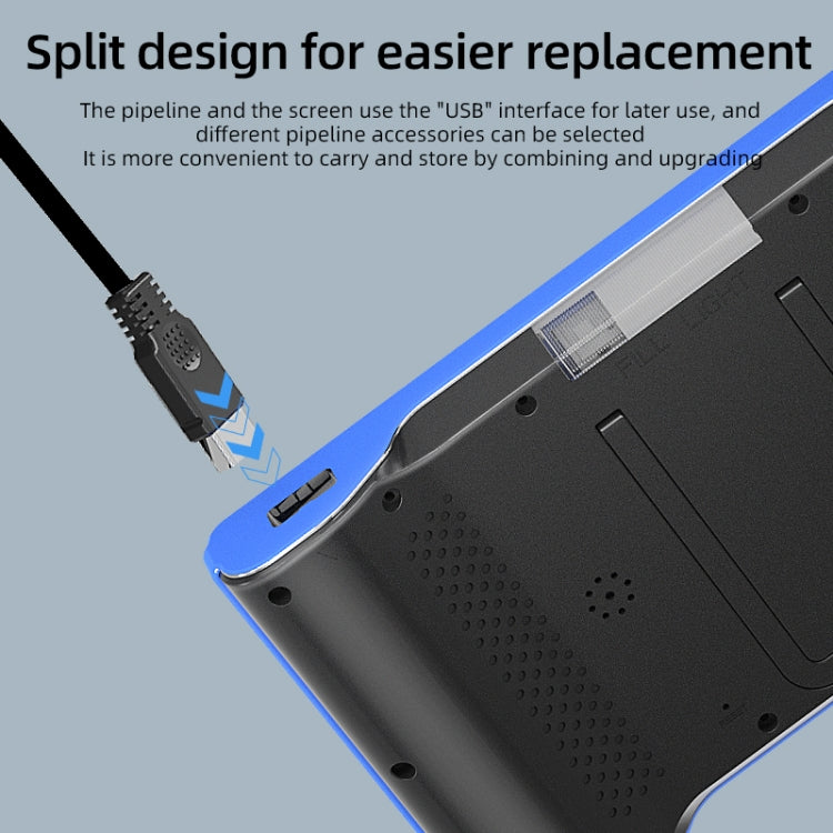 T23 7.9mm Dual Lenses 7 inch Screen Industrial Endoscope, Spec:1m Tube -  by buy2fix | Online Shopping UK | buy2fix