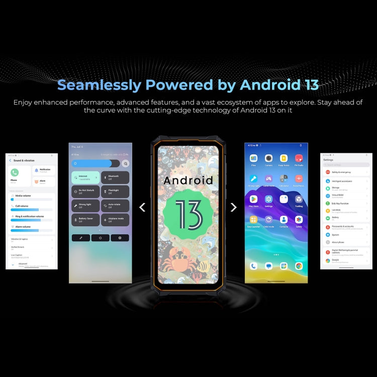 HOTWAV CYBER 13 Pro, 12GB+256GB, IP68/IP69K Rugged Phone, 10800mAh, 6.6 inch Android 13 UNISOC T619 Octa Core, Network: 4G, NFC, OTG(Orange) - Other by HOTWAV | Online Shopping UK | buy2fix