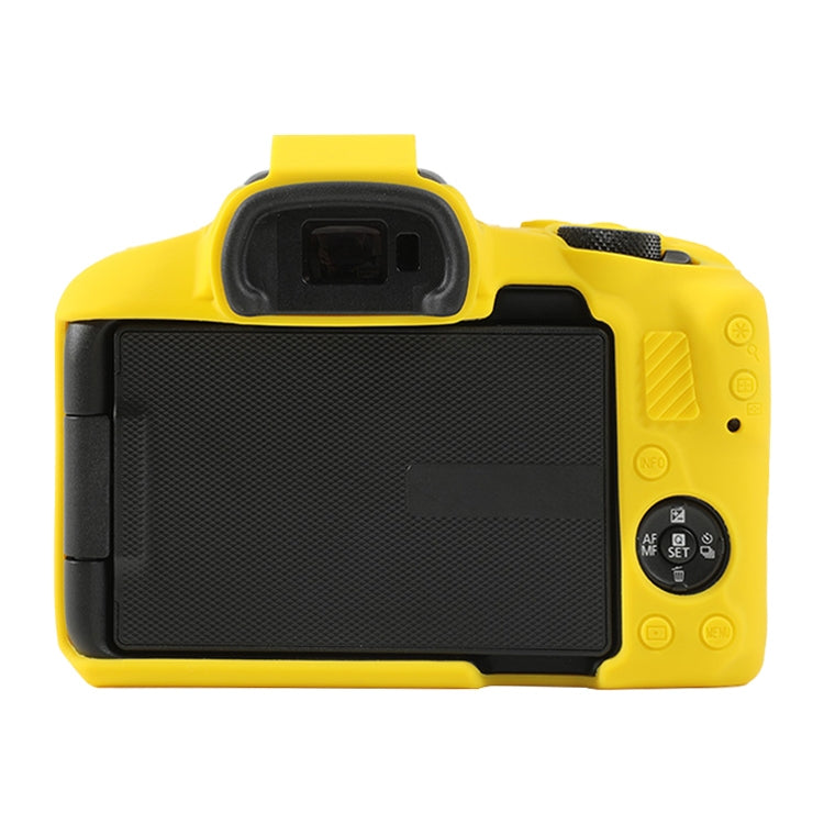 For Canon EOS R50 Soft Silicone Protective Case(Yellow) - Protective Case by buy2fix | Online Shopping UK | buy2fix