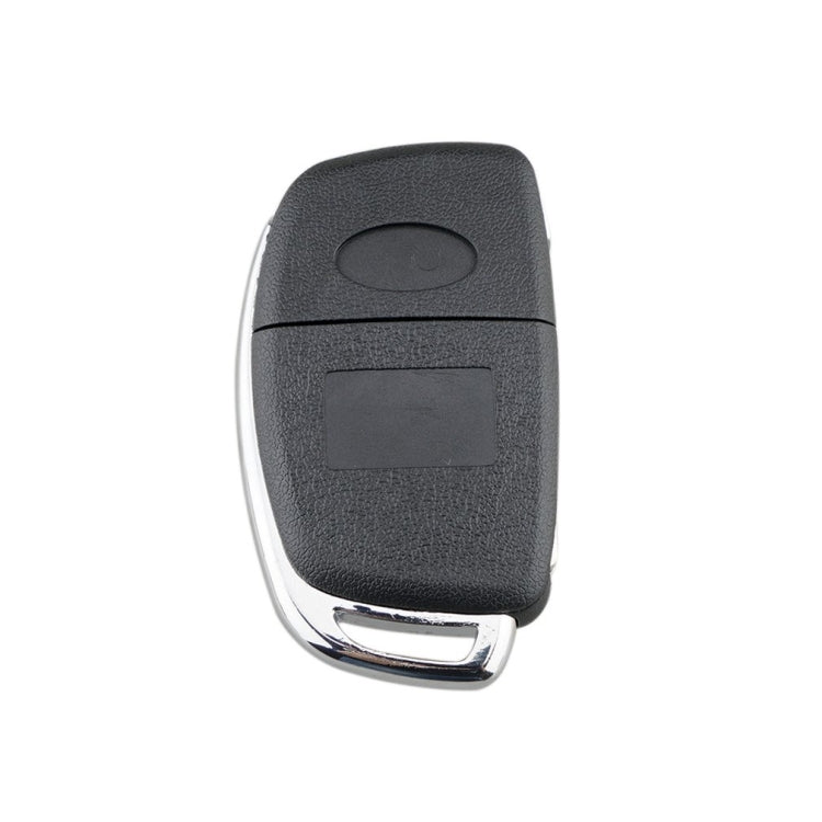 For Hyundai 4-button Folding Car Key Shell with Metal Edge Solaris ix35 ix4 Santa - In Car by buy2fix | Online Shopping UK | buy2fix