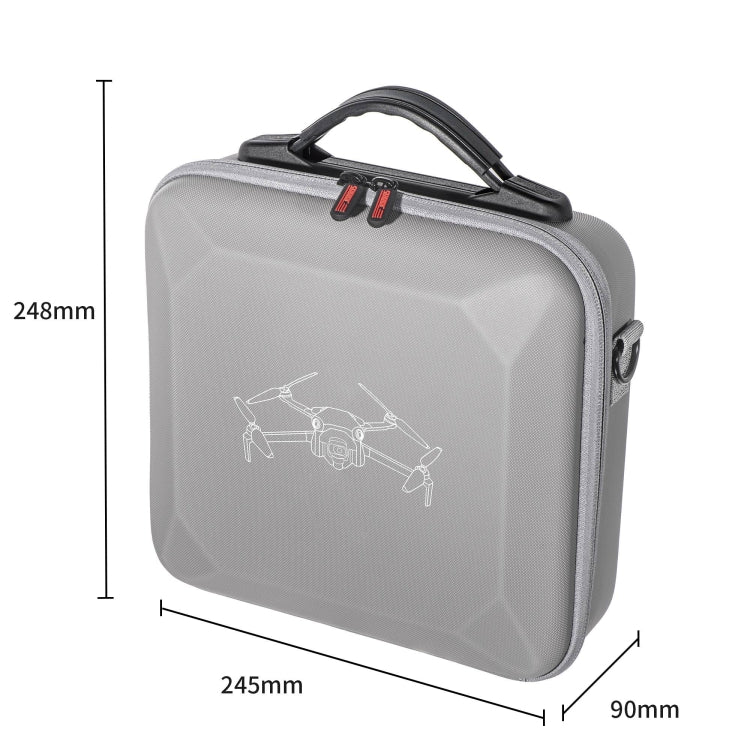 For DJI Mini 4 Pro / N2 STARTRC Shoulder Storage Bag PU Handbag(Grey) - Backpacks & Bags by STARTRC | Online Shopping UK | buy2fix
