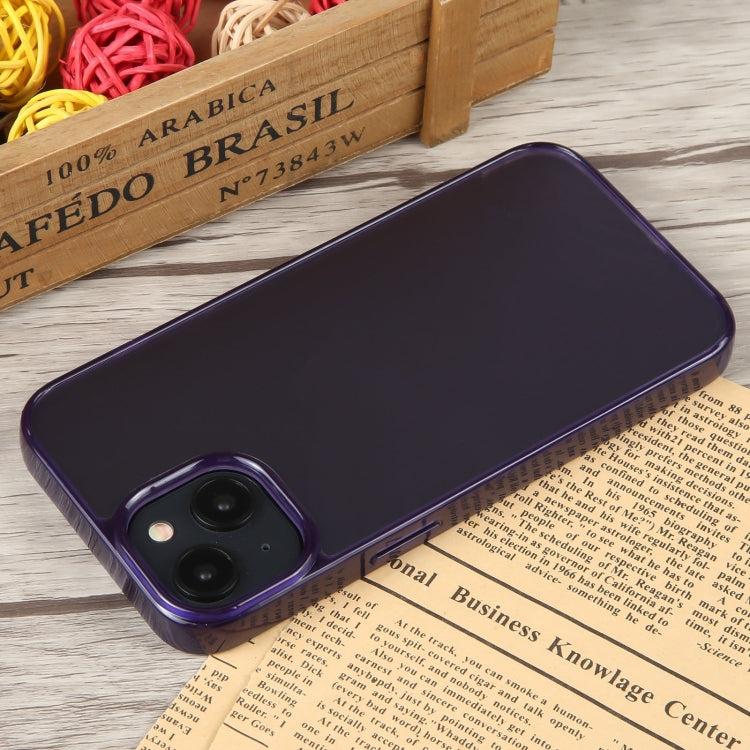 For iPhone 15 GEBEI Acrylic Phone Case(Purple) - iPhone 15 Cases by GEBEI | Online Shopping UK | buy2fix