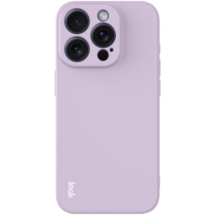 For iPhone 15 Pro Max imak UC-4 Series Straight Edge TPU Phone Case(Purple) - iPhone 15 Pro Max Cases by imak | Online Shopping UK | buy2fix