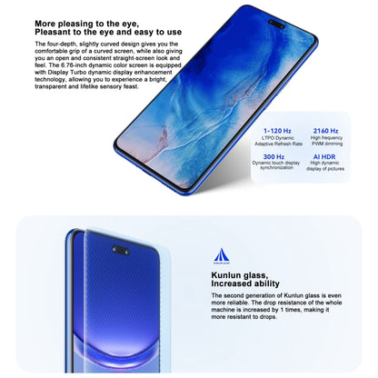 Huawei nova 12 Ultra, 12GB+512GB, Screen Fingerprint Identification, 6.76 inch HarmonyOS 4.0 Octa Core, Network: 4G, NFC, OTG, Not Support Google Play(Black) - Huawei Mate & P by Huawei | Online Shopping UK | buy2fix