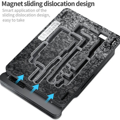 Qianli Magnetic Middle Layer BGA Reballing Platform For iPhone 14 Series - BGA Stencils by QIANLI | Online Shopping UK | buy2fix