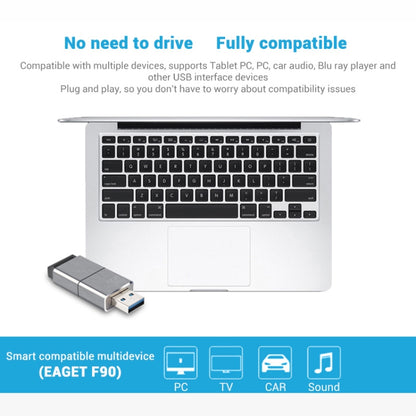 EAGET F90 32G USB 3.0 Interface Metal Flash U Disk - Computer & Networking by EAGET | Online Shopping UK | buy2fix