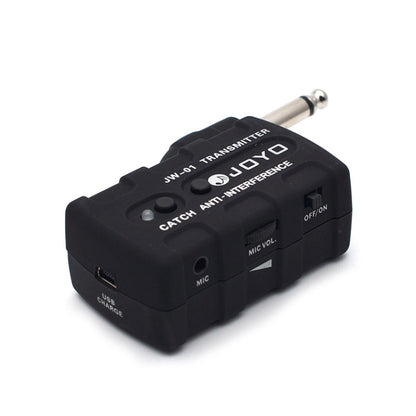 JOYO JW-01 Low Noise Portability Guitar Wireless Audio Transmitter Audio Receiver, Plug:US Plug(Black) - String Instrument Accessories by JOYO | Online Shopping UK | buy2fix