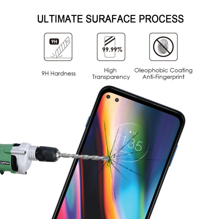 For Motorola Moto G 5G Plus Full Glue Full Screen Tempered Glass Film - Motorola Tempered Glass by buy2fix | Online Shopping UK | buy2fix