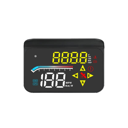 M17 Car HUD Head-up Display GPS Speed Meter Car OBD2 Diagnostic Tool - Head Up Display System by buy2fix | Online Shopping UK | buy2fix