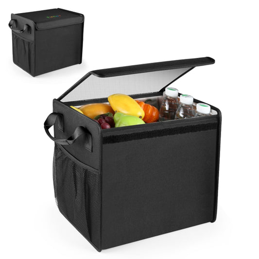 FunAdd Foldable Storage Fresh Box Vehicle Trunk Organizer Bag (Black) - Stowing Tidying by FunAdd | Online Shopping UK | buy2fix