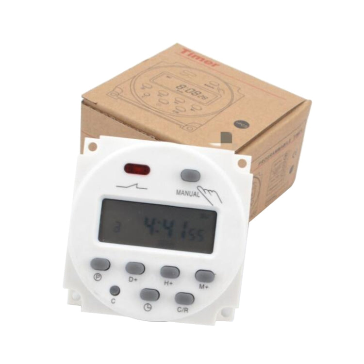 CN101A DC12V Microcomputer Time Switch Digital LCD Power Timer - Consumer Electronics by buy2fix | Online Shopping UK | buy2fix