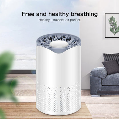 Portable Square UV Sterilization Anion Air Purifier Car Home Air Humidifier (White) - Home & Garden by buy2fix | Online Shopping UK | buy2fix