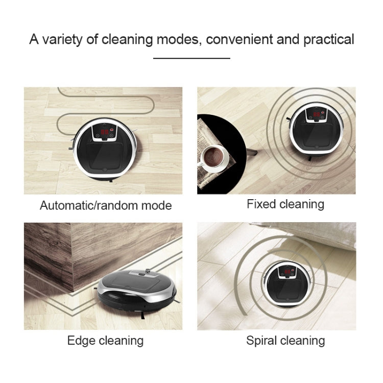 FD-3RSW(IIB)CS 1000Pa Large Suction Smart Household Vacuum Cleaner Clean Robot - Consumer Electronics by buy2fix | Online Shopping UK | buy2fix