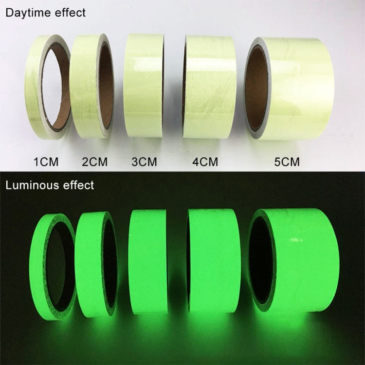 Luminous Tape Green Glow In Dark Wall Sticker Luminous Photoluminescent Tape Stage Home Decoration, Size: 3cm x 3m(Red Light) - Sticker by buy2fix | Online Shopping UK | buy2fix