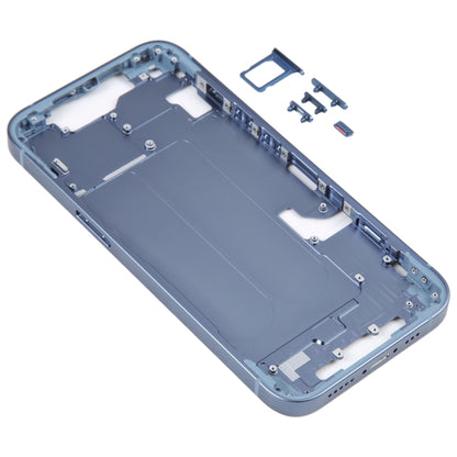 For iPhone 14 Middle Frame with Side Keys (Blue) - Repair & Spare Parts by buy2fix | Online Shopping UK | buy2fix