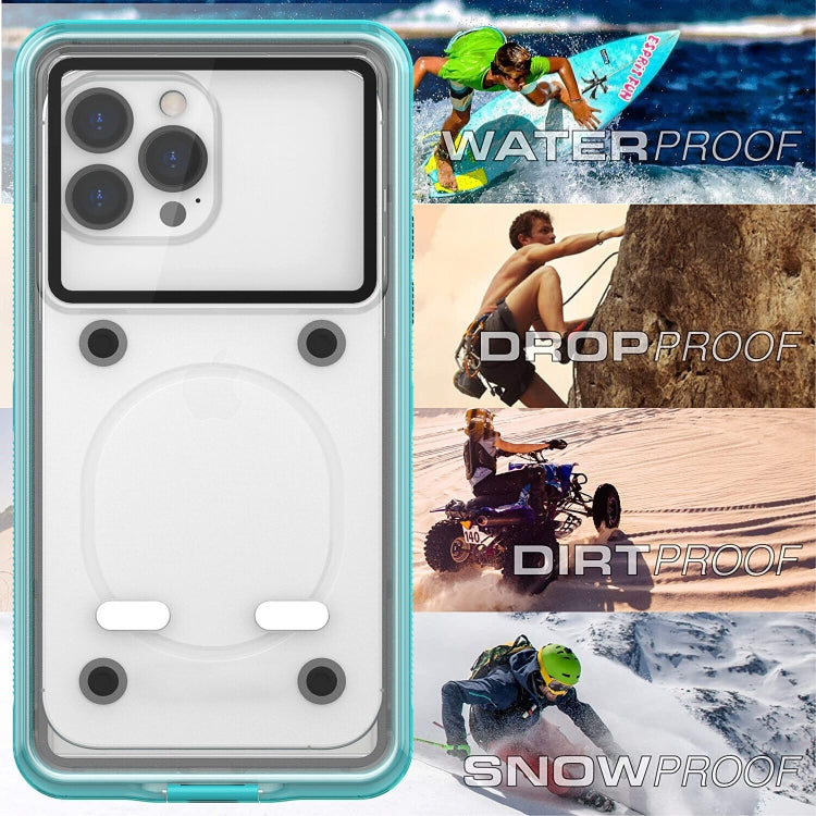 10m Depth Diving Waterproof Protective Phone Case for 5.9-6.9 inch Phone(White) - Waterproof Bag by buy2fix | Online Shopping UK | buy2fix