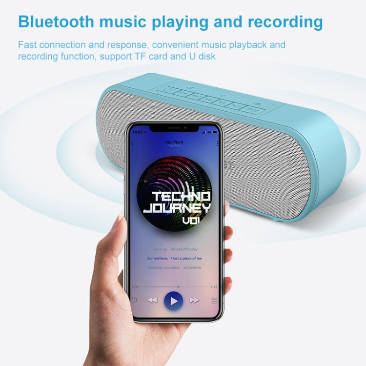 EZCAP 221 Bluetooth Music Recording Speaker Support TF Card & U-disk - Mini Speaker by Ezcap | Online Shopping UK | buy2fix