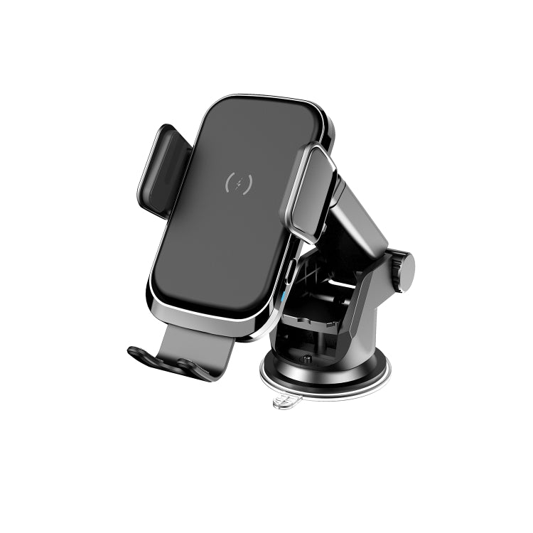X7 Car Wireless Charging Mobile Phone Gravity Bracket Holder Suction Cup Bracket (Black) - In Car by buy2fix | Online Shopping UK | buy2fix