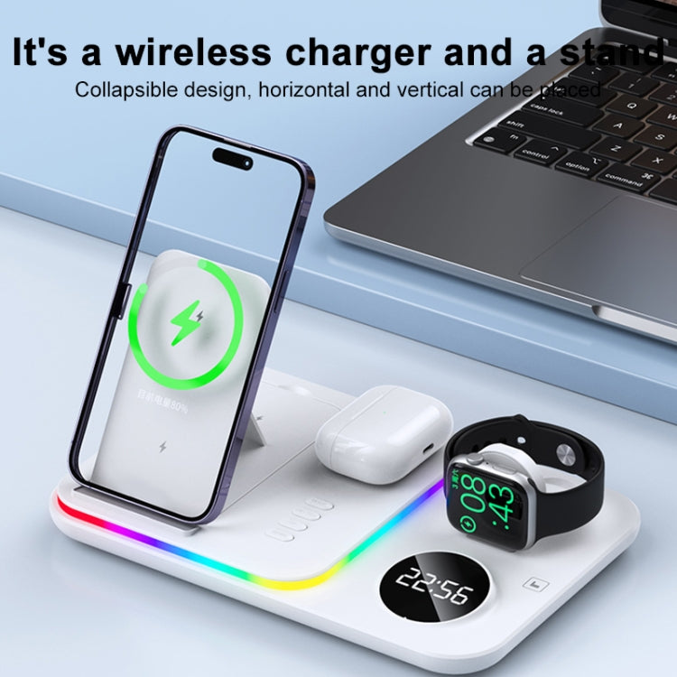 30W 4 in 1 Multifunctional Wireless Charger (Black) - Wireless Charger by buy2fix | Online Shopping UK | buy2fix