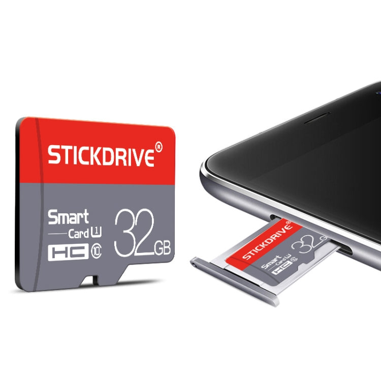 STICKDRIVE 128GB U3 Red and Grey TF(Micro SD) Memory Card - Micro SD Card by STICKDRIVE | Online Shopping UK | buy2fix