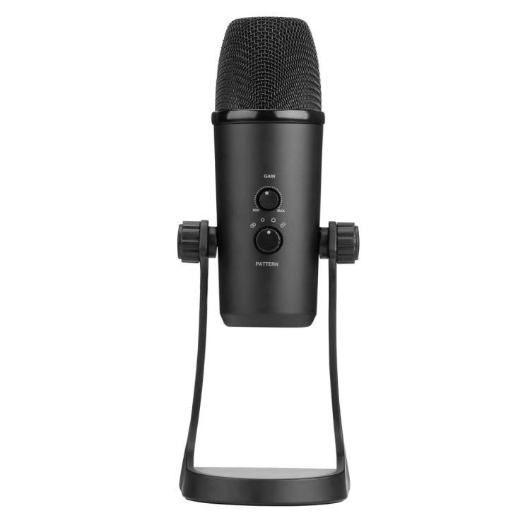 BOYA BY-PM700 USB Sound Recording Condenser Microphone with Holder, Compatible with PC / Mac for Live Broadcast Show, KTV, etc. (Black) - Consumer Electronics by BOYA | Online Shopping UK | buy2fix
