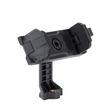 Fotopro SJ-36+ 360 Degree Rotation Horizontal and Vertical Tripod Mount Adapter Phone Clamp Bracket with Cold Shoe (Black) - Consumer Electronics by Fotopro | Online Shopping UK | buy2fix