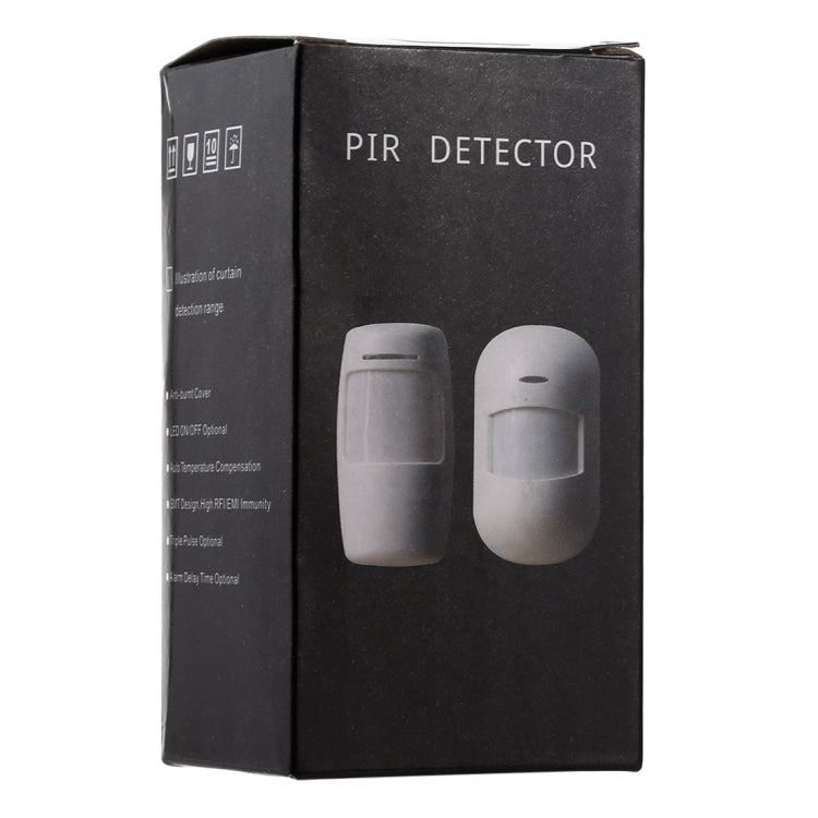 433MHz Wide Angle Wireless PIR Detector(White) - Security by buy2fix | Online Shopping UK | buy2fix