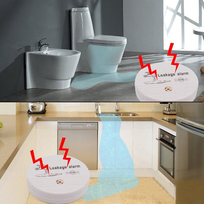 360 Degrees Water Leak Detector Sensor 85dB Volume Water Leakage Alarm for Home Kitchen, Toilet, Floor - Security by buy2fix | Online Shopping UK | buy2fix