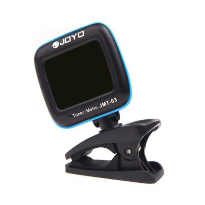 JOYO JMT-03 Portable Clip-on Guitar Tuner Metronome Supports MIC and CLIP Tuning Mode 2-in-1 360-Degree Rotating for Guitar Violin Ukulele (Black) - Stringed Instruments Accessories by JOYO | Online Shopping UK | buy2fix