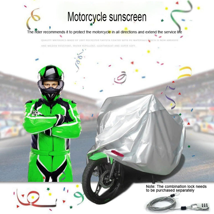 210D Oxford Cloth Motorcycle Electric Car Rainproof Dust-proof Cover, Size: XXXL (Black) - Raincoat by buy2fix | Online Shopping UK | buy2fix