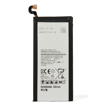 2550mAh Li-Polymer Battery for Samsung Galaxy S6 / G9200 / G9208 / G9209 / G920F / G920I / G920 / G920A - For Samsung by buy2fix | Online Shopping UK | buy2fix