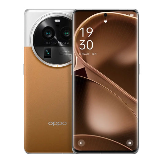 OPPO Find X6 Pro 5G, 16GB+512GB, 50MP Camera, Chinese Version, Triple Rear Cameras, 6.82 inch ColorOS 13.1 Qualcomm Snapdragon 8 Gen 2 Octa Core up to 3.187GHz, Network: 5G, Support Google Play(Brown) - OPPO by OPPO | Online Shopping UK | buy2fix