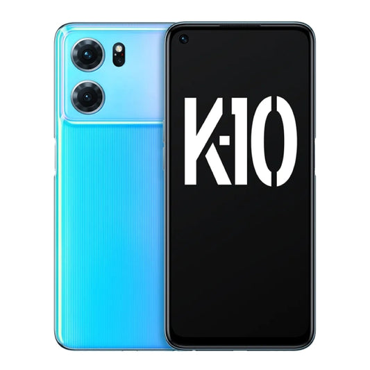 OPPO K10 5G, 12GB+256GB, 64MP Camera, Chinese Version, Triple Rear Cameras, Side Fingerprint Identification, 6.59 inch ColorOS 12.1 Dimensity 8000-MAX Octa Core up to 2.75Ghz, Network: 5G, Support Google Play(Blue) - OPPO by OPPO | Online Shopping UK | buy2fix