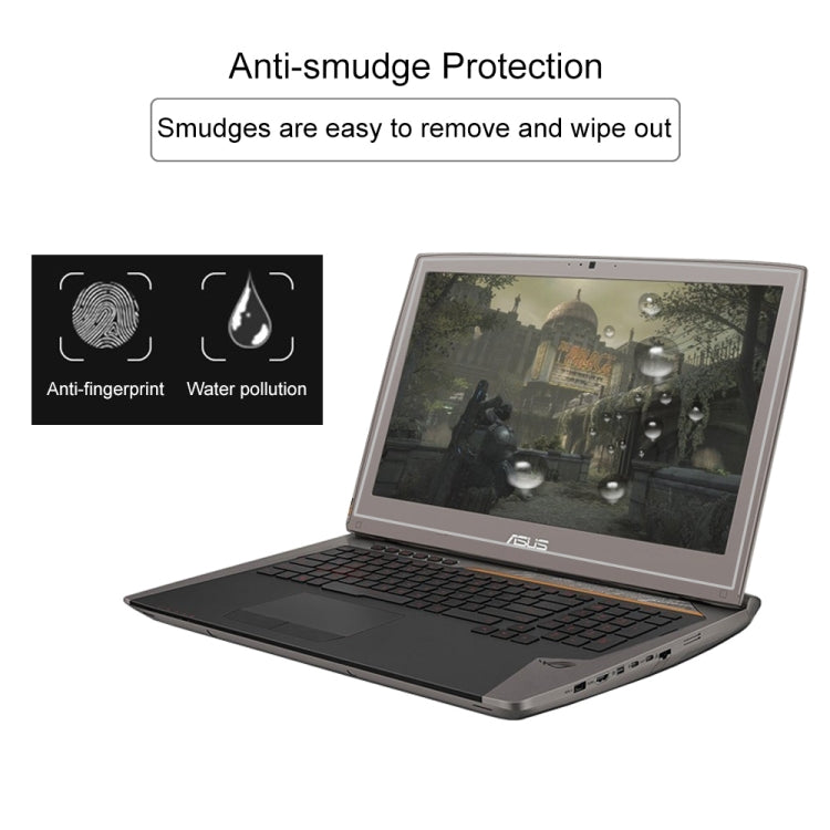 Laptop Screen HD Tempered Glass Protective Film for ASUS ROG GL502VM 15.6 inch -  by buy2fix | Online Shopping UK | buy2fix