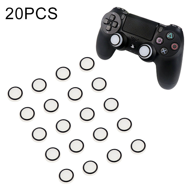 20 PCS Luminous Silicone Protective Cover for PS4 / PS3 / PS2 / XBOX360 / XBOXONE / WIIU Gamepad Joystick(Black) - Cases by buy2fix | Online Shopping UK | buy2fix