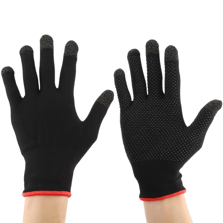 A Pair Nylon + Conductive Fiber Non-slip Sweat-proof Touch Screen Breathable E-sport Gloves - Gaming Finger Sleeves by buy2fix | Online Shopping UK | buy2fix