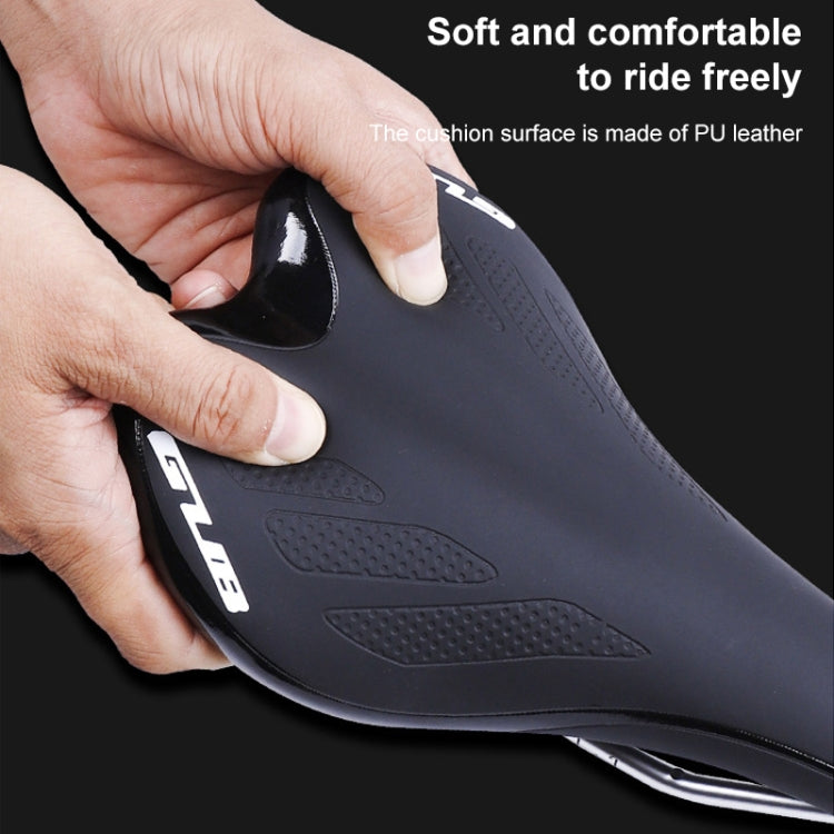 GUB 3083 Microfiber Leather Mountain Road Bike Saddle(Black) - Outdoor & Sports by GUB | Online Shopping UK | buy2fix