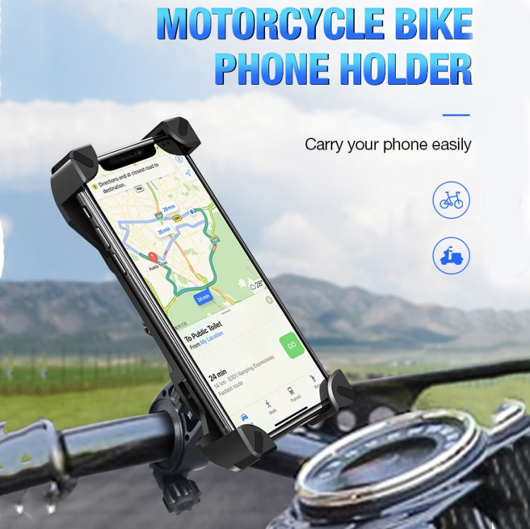 FLOVEME Multi-function Universal 360 Degree Rotatable Motorcycle Bicycle Mobile Phone Holder - Holders by FLOVEME | Online Shopping UK | buy2fix